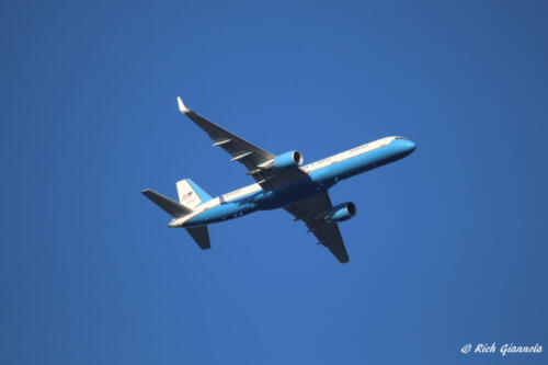 Air Force 2 off Fowler Beach